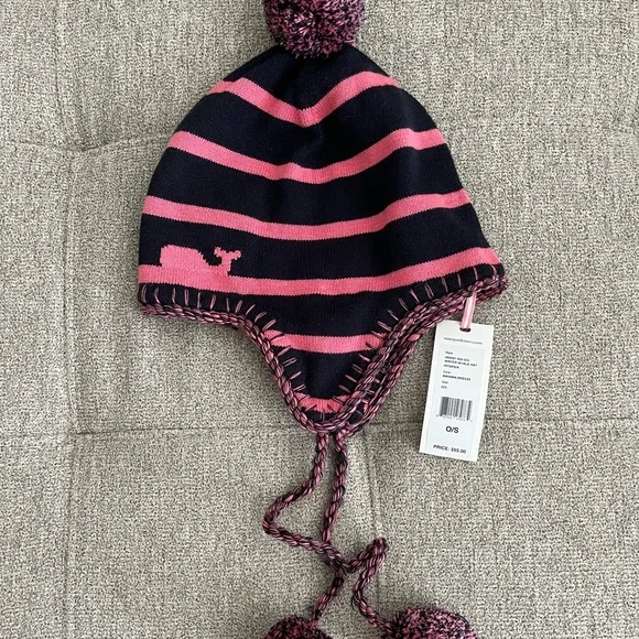 Vineyard Vines Accessories Vineyard Vines Winter Whale Pom Hat
